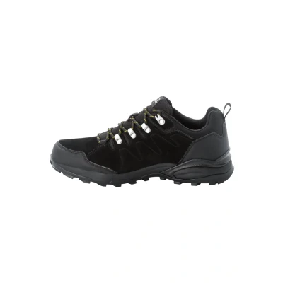 Afbeelding van Wandelschoen Jack Wolfskin Men Refugio Texapore Low Phantom Burly Yellow Xt Schoenmaat 42,5
