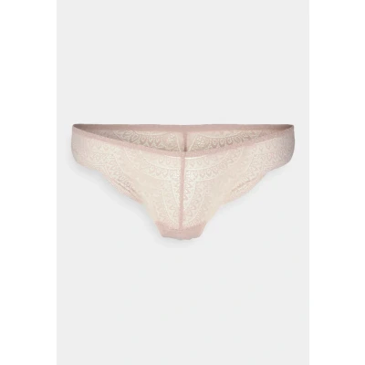 Afbeelding van Simone Pérèle dames Karma tanga van kant in de kleur Lichtroze, maat: L