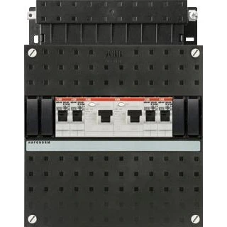 Afbeelding van HAF Hafonorm Installatiekast 4x achter 2x 30mA, 1 fase