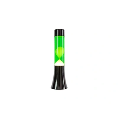 Afbeelding van Fisura Lavalamp. Lamp met ontspannend effect. Inclusief reservelamp. 11 cm x 39,5 cm. (Groen)