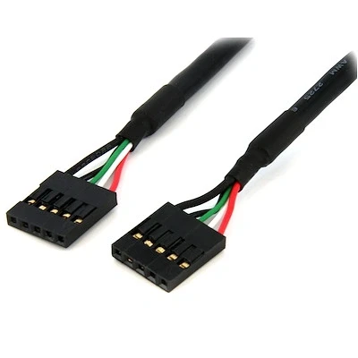 Afbeelding van StarTech.com 45 cm Interne 5 Pin USB IDC Moederbord Aansluitkabel F/F