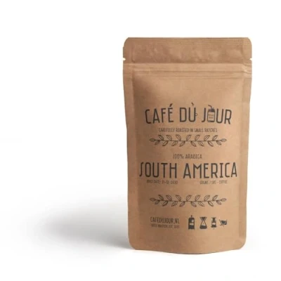 Afbeelding van Café du Jour 100% arabica Zuid Amerika 250 gram vers gebrande koffiebonen