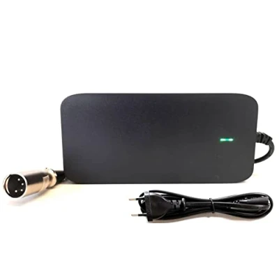 Afbeelding van Enerpower Li Ion oplader 36 V vervangt Derby Cycle Impulse 4A XLR 4 voor Kalkhoff Impulse, Agattu, Sahel, Connect, Tasman City (170 Watt)