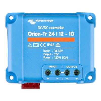 Afbeelding van Victron Energy Orion Tr IP43 24/12 Volt 10 amp 120 Watt DC/DC omvormer, niet geïsoleerd