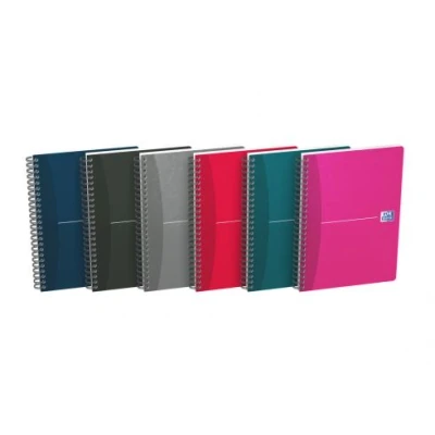 Afbeelding van Spiraalblok Oxford Essentials A5 90vel lijn assorti