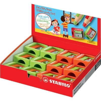 Afbeelding van Puntenslijper STABILO woody 4548/12