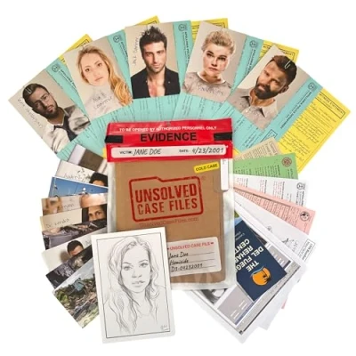 Afbeelding van Unsolved Case Files Doe, Jane Cold Murder Mystery Game Kun jij de misdaad oplossen? Wie heeft Doe vermoord?