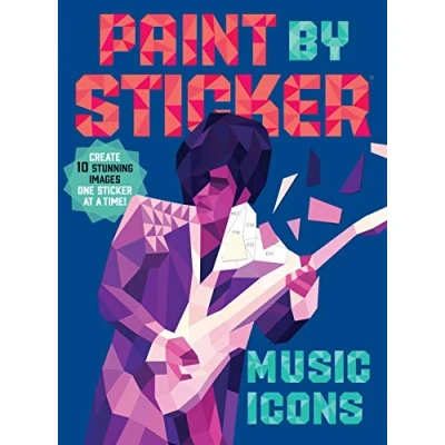 Afbeelding van Paint by Sticker: Music Icons: Re Create 12 Classic Photographs One Sticker at a Time!