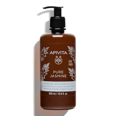 Afbeelding van Apivita Body Care Pure Jasmine Shower Gel with Essential Oils 500ml