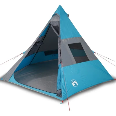 Afbeelding van vidaXL Tipitent 7 persoons waterdicht blauw