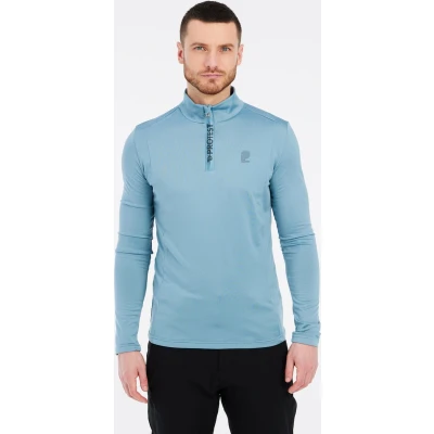 Afbeelding van Protest Rewill 1/4 Longsleeve, Heren, Maat: XS, Steel blue