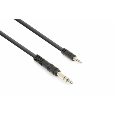 Afbeelding van Vonyx stereo audiokabel 6,3mm jack 3.5mm mini 1.5 meter
