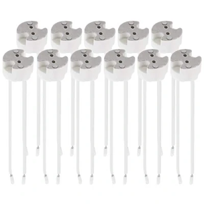 Afbeelding van kwmobile GU53 lampfittingen Voor plafondverlichting 12V Halogeen en LED lampen MR16 keramische sokkel 11 stuks