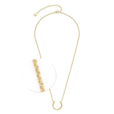 Afbeelding van Leonardo Ketting goldcoloured, Dames, Maat: One Size, Gold coloured
