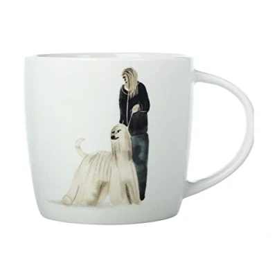 Afbeelding van Maxwell &amp; Williams DX1071 Best Furry Friends porseleinen beker, meerkleurig, 400 ml, in geschenkdoos