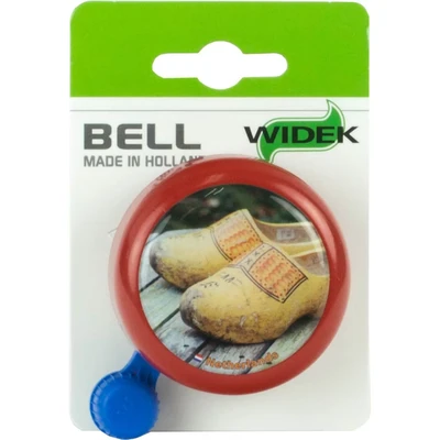 Afbeelding van Widek Bel rood klompen op kaart