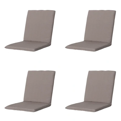 Afbeelding van Madison Stapelstoel kussen universeel Panama taupe 4 stuks