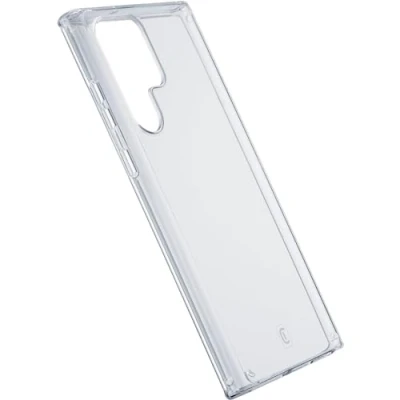 Afbeelding van cellularline Clear Strong Galaxy S23 Ultra Harde schaal met rubberen randen Transparant
