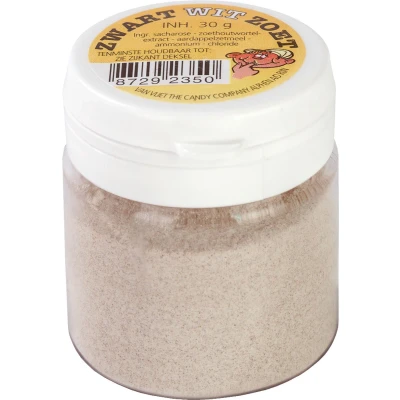 Afbeelding van Van Vliet The Candy Company Zwart Wit Zoet Pot Multi verpakking 18x30GR