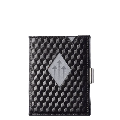 Afbeelding van Exentri Leather Wallet black cube