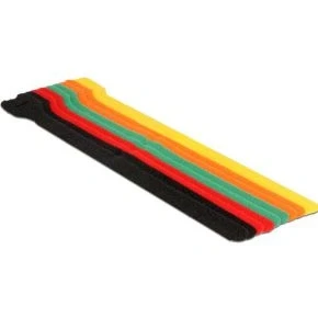 Afbeelding van Delock 18703 Klittenband gekleurd L 300 mm x B 12 10 stuks