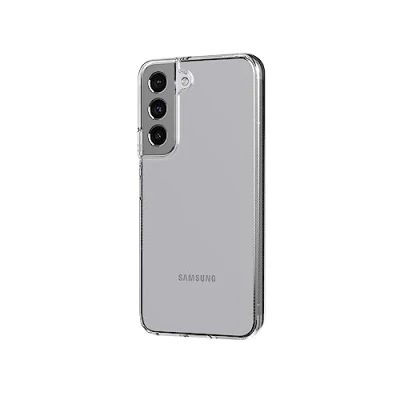 Afbeelding van Tech21 Evo Lite Clear voor Samsung Galaxy S22 Transparante en beschermende telefoonhoes met 2,4 m bescherming tegen meerdere vallen