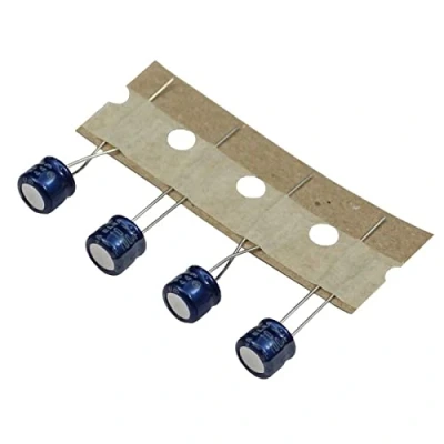 Afbeelding van 20x Elektrolytische condensator Radiaal 100µF 10V 85C RC3 10V101MF0# T58 d6,3x5mm 100uF