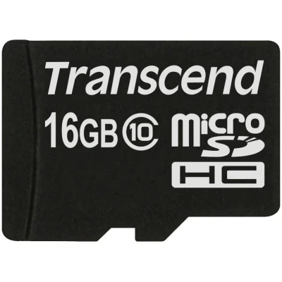Afbeelding van Transcend microSDHC 16GB Class 10 [TS16GUSDC10]