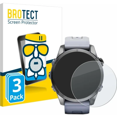 Afbeelding van BROTECT Antireflecterende Glas Screen Protector Mat voor Garmin Fenix 7S (42 mm) (3 Stuks) Schermbeschermer [Beschermglas Folie niet Gehard Glas]