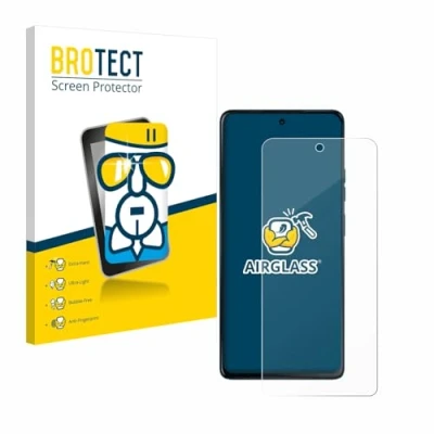 Afbeelding van BROTECT Screenprotector voor Motorola Moto G75 Folie Beschermfolie Beschermglas transparant