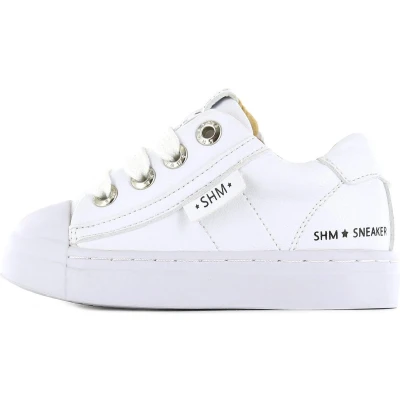 Afbeelding van Sneakers Meisjes, jongens WHITE Leer Shoesme Maat 22