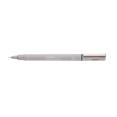 Afbeelding van Fineliner Uni ball Pin 0,1mm lichtgrijs