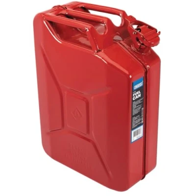 Afbeelding van Draper Stalen brandstofblik rood 20L, rood, afmeting 10 mm