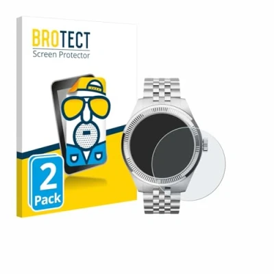 Afbeelding van BROTECT Screenprotector voor Withings ScanWatch Nova Brilliant (39 mm) Folie Beschermfolie matte (2 Stuks)