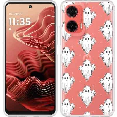 Afbeelding van Cazy Hoesje geschikt voor Motorola Moto G35 Siliconen Spookjes