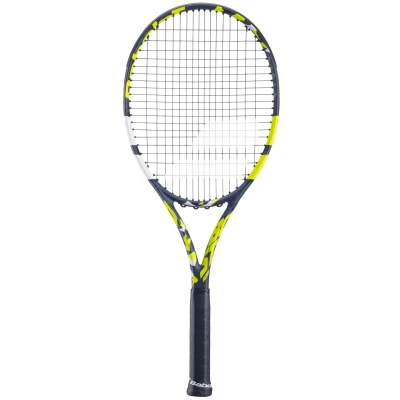 Afbeelding van Babolat Boost AERO Besaitet Tennisracket, Maat: 3, Anthrazit gelb weiss