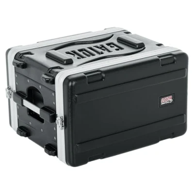 Afbeelding van Gator Cases GR 6S polyetheen doubledoor shallow flightcase 6U