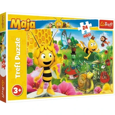 Afbeelding van Trefl 24M Maya&#039;s world / Studio 100 Maya the Bee
