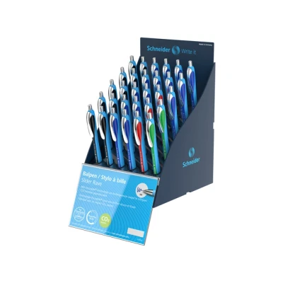 Afbeelding van Balpen Schneider Rave SiS display 30x NL FR inhoud: 15x S 132503 3x
