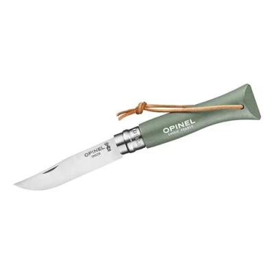 Afbeelding van OPINEL O002203 No.6, mosgroen TRADICION COLORAMA, zilver