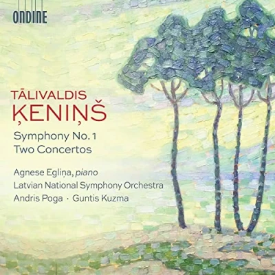 Afbeelding van Latvian National Symphony Orchestra Andris Poga Kenins: No.1 &amp; Two Concertos (CD)
