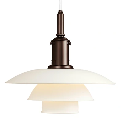 Afbeelding van Louis Poulsen PH 3,5 3 hanglamp Ø33 wit