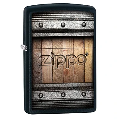Afbeelding van Zippo Lichter, zwart mat, One Size