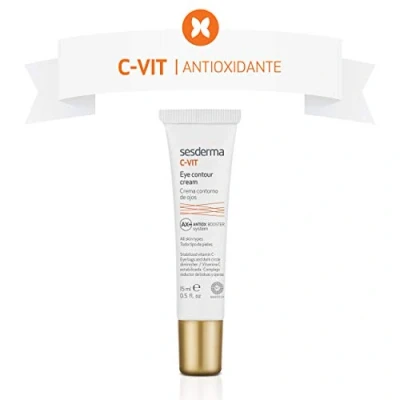 Afbeelding van SESDERMA C VIT Oogcontourcrème Vitamine Vermindert wallen en donkere kringen 15 ml