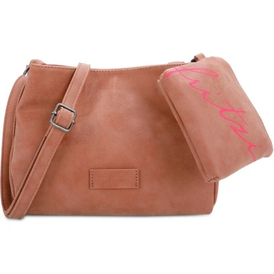 Afbeelding van Fritzi aus Preußen Schoudertas Vintage Split03 Cross Bag Oud roze