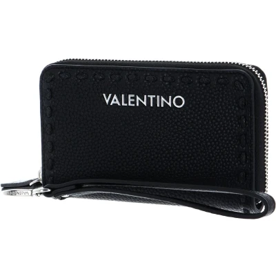 Afbeelding van VALENTINO Portemonnee Malibu RE Zip Around Wallet Nero Zwart
