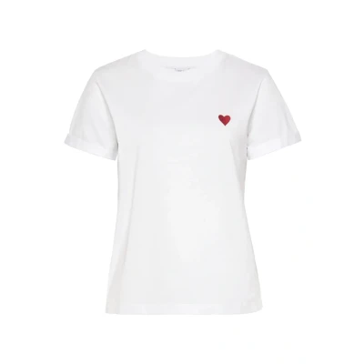 Afbeelding van Lascana Tshirt print, Dames, Maat: 32/34, Weiß
