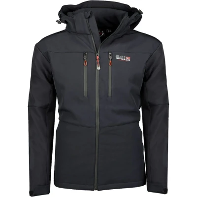 Afbeelding van Geographical Norway Softshell Heren Jas Timmex Afneembare XL