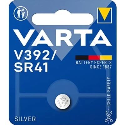 Afbeelding van VARTA batterijen Electronics V392 knoopcel 1,55V batterij verpakt per stuk knoopcellen in originele blisterverpakking van 1 exemplaar