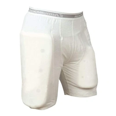 Afbeelding van Kookaburra Onderbroek Protective Shorts Katoen Wit Maat M